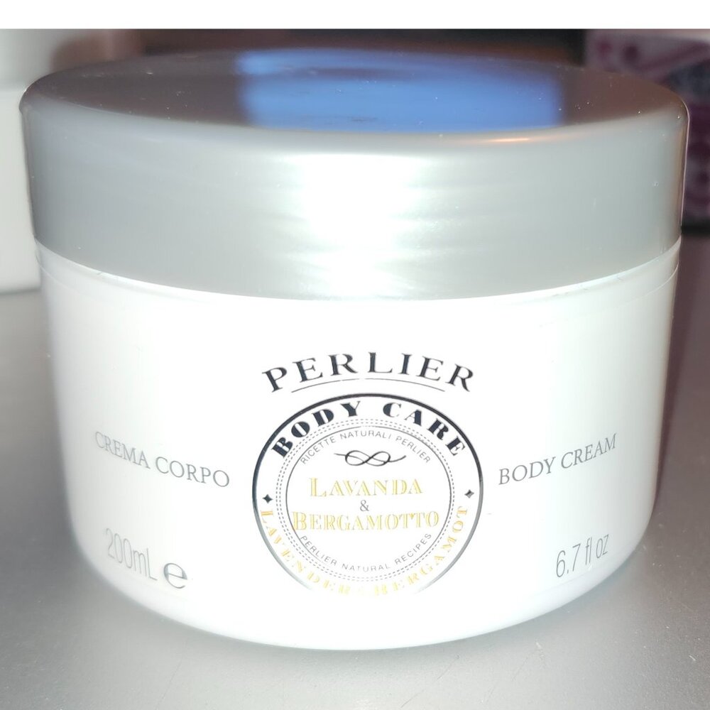 NEW Perlier Body Care Lavender & Bergamot Body Cream from Italy 6.7 fl oz